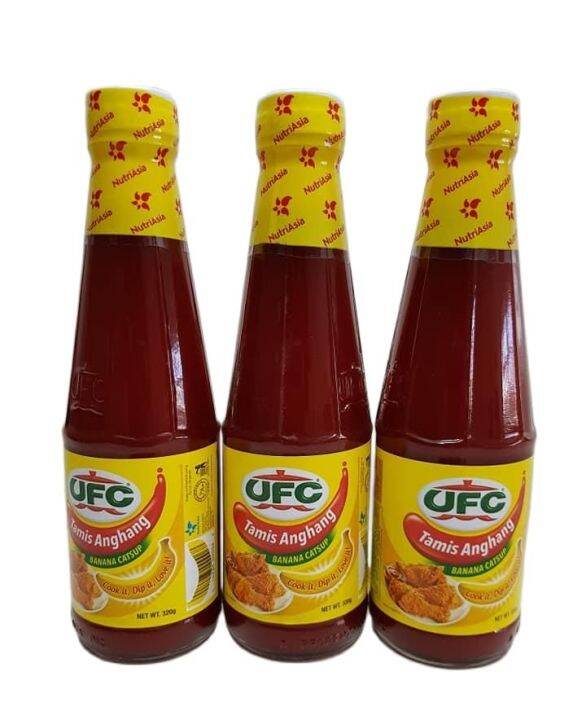 UFC Tamis Anghang Banana Ketchup (6 bottles x 320 grams) Lazada PH