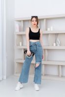 ?HOT ใหม่ 2511Jeans กางเกงยีนส์ กางเกงยีนส์ ผญ กางเกงยีนส์เอวสูง กางเกงยีนส์ทรงบอย กางเกงยีนส์ขากระบอก ผ้าไม่ยืด สวยสุดๆ