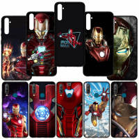 อ่อนนุ่ม ปก เคสโทรศัพท์ G174 PF98 Marvel Hero iron Man ซิลิโคน Coque หรับ OPPO A17 A3S A5 A9 A7 A54 A12 A15 A16 A5S A37 Neo 9 A59 F1S A83 A1 A92 A72 A52 F5 F7 F9 A7X A15S A16S A56 A55 F11 Pro A94 4G A95 A53S A17K Phone Casing