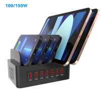 16 Ports Charger 150W Charger Multi Charging Station Desktop Compatible For 14 13 12 Samsung Work With Any USB Devices