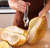 ⚡Durian peel stainless steel⚡ ที่แกะเปลือกทุเรียน แกะทุเรียน แกะเปลือกผลไม้แข็ง แกะเปลือกทุเรียนโดยตรง ที่แกะเปลือกทุเรียนสแตนเลส