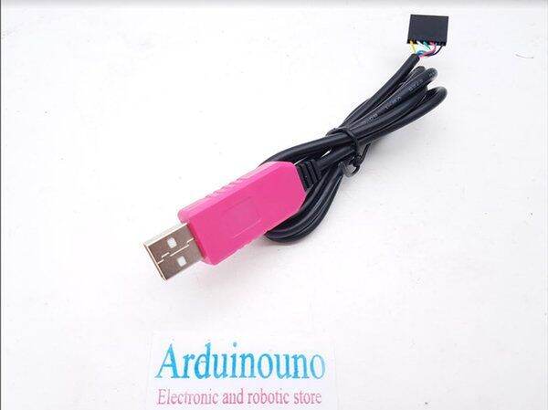 USB SERIAL TTL CABLE KABEL 6 PIN PL2303 PL2303HXD FOR ARDUINO, RPI ...