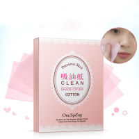 100pcspack Tissue Papers Makeup Cleansing Oil Absorbing Face Paper Absorb Blotting Facial Cleanser Face Tool Green Tea Smell