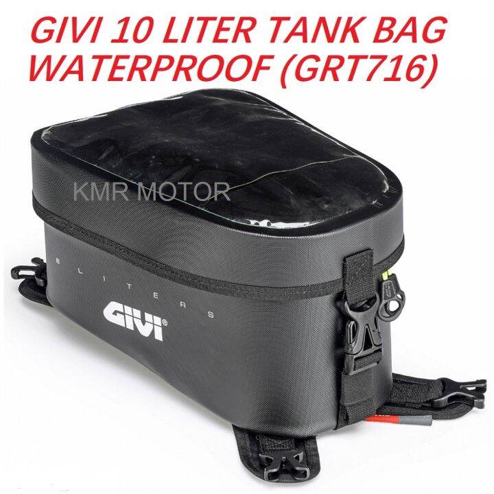 GIVI GRT716 universal waterproof tank bag for motorcycle 10Liter Lazada