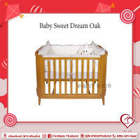 Baby Bed Sweet Dream Oak&amp;whiteเตียงเด็กอ่อน#firstkids#kidsthailand