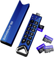 iStorage datAshur SD | Encrypted USB Flash Drive with Removable iStorage microSD Cards (Sold Separately) | Password Protected | Secure Collaboration | FIPS Compliant 0GB datAshur SD drive