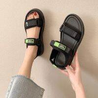 【CW】Womens Sandals Fashion Thick Soled Non Slip Comfortable Outer Wear Seaside Sandalias for Summer