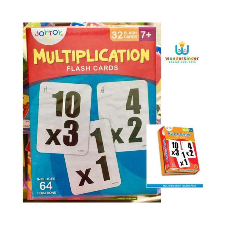 Joytoy Multiplication Flashcards 