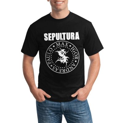 Fashion 100% Cotton T-Shirt Sepultura Gildan Various Colors Available