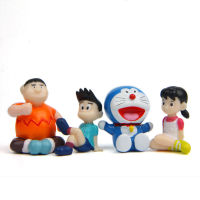 ท่านั่งการ์ตูน RUPER PVC Doranikov Dorami Shizuka Minamoto Doraemon ตุ๊กตาขยับแขนขาได้ฟิกเกอร์อนิเมะโมเดลของเล่นสะสม