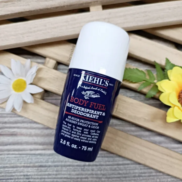 Kiehl's Body Fuel Antiperspirant & Deodorant 75ml โรลออนระงับกลิ่น