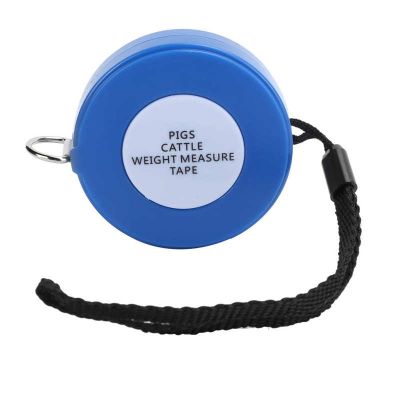 【YF】✳♀﹍  2.5m Retractable Measuring Tape Drinking Bowl Weight Measure for Pig Cattle