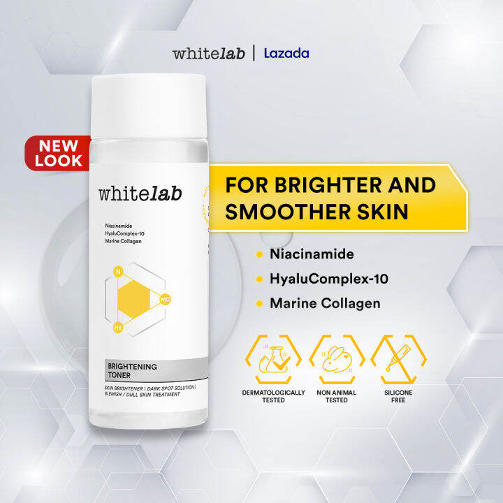 WHITELAB Brightening Face Toner 100ml | Lazada