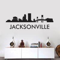 [COD] Jacksonville Florida Skyline Vinyl Wall Stickers Decal Office Bedroom Room Cityscape LL2552