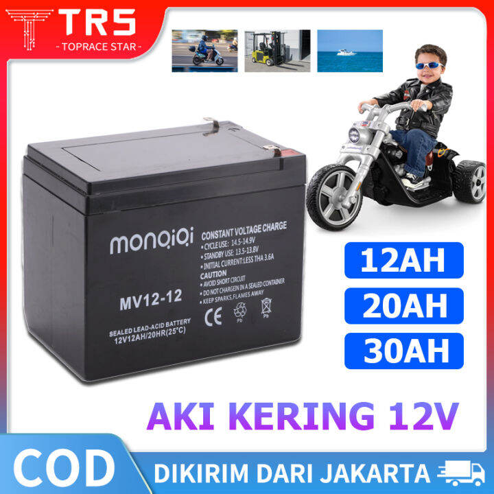 Aki Sepeda Listrik 12V 12AH 20AH 30AH 50AH/Baterai Sepeda Listrik/Aki