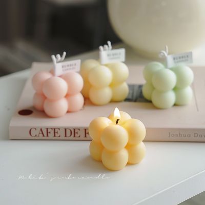 Cute candles mini bubble candle scented handmade birthday guest gift candles creative wedding candles home souvenir candles
