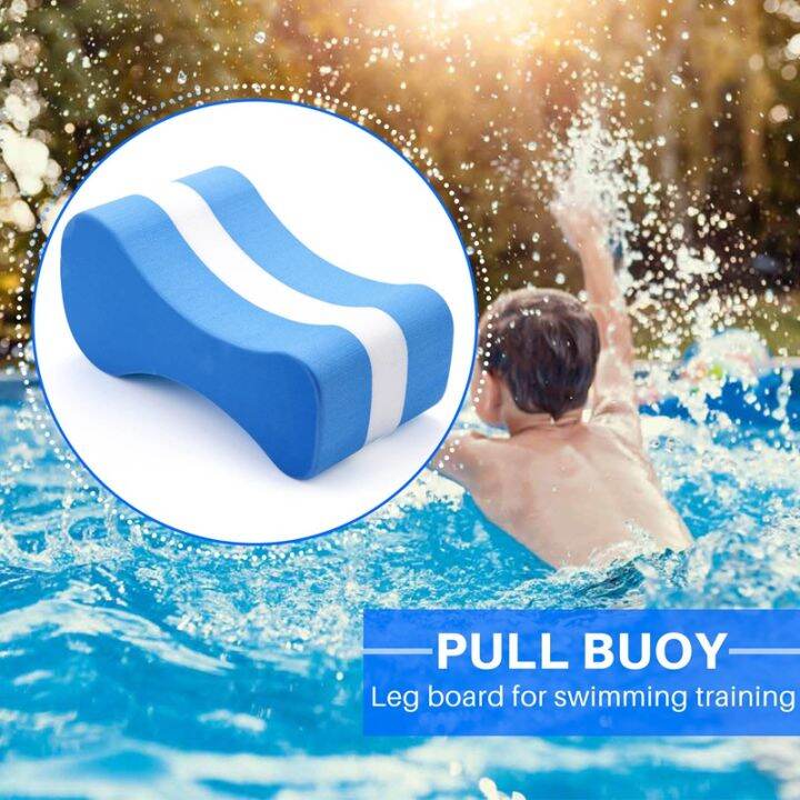 foam-pull-buoy-eva-kick-legs-board-kids-adults-pool-swimming-training-blue-white