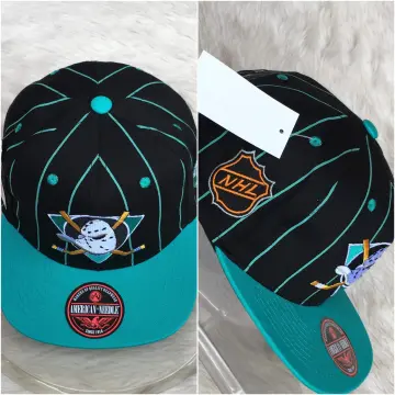 Mitchell & Ness Anaheim Ducks Vintage Off-White Snapback Hat