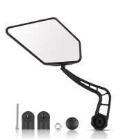 WEST BIKING Bike Rear View Mirror Reflector Adjustable Rotatable Handlebar Mirror Rearview Electric Scooter Bicycle Accessories