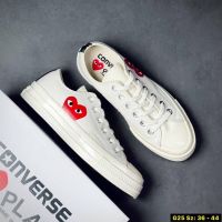 รองเท้าCOMME DES GARCONS PLAY X CONVERSE CHUCK TAYLOR 1970S OX ของใหม่100% Sale50% อยู่ในช่วงจัดโปรโมชั่นลดกระหน่ำอยู่ตอนนี้ พร้อมกล่อง ป้ายครบไซส์พร้อมส่ง