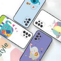 เคสมือถือลายช้างการ์ตูนสัตว์น่ารัก,เคสโทรศัพท์ช้าง S9 S23 S20 S22 S10 S21 S7 S8 Pro Plus ฝาหลังดีไซน์แบบอัลตร้า Fe