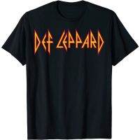 Hot sale DEF LEPPARD BAND graphic Mens 100% Cotton Round Neck Short Sleeve T-Shirt  Adult clothes