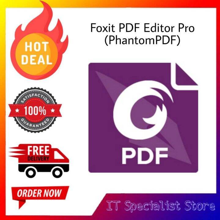 Foxit PDF Editor Pro (PhantomPDF) 2022 Lazada