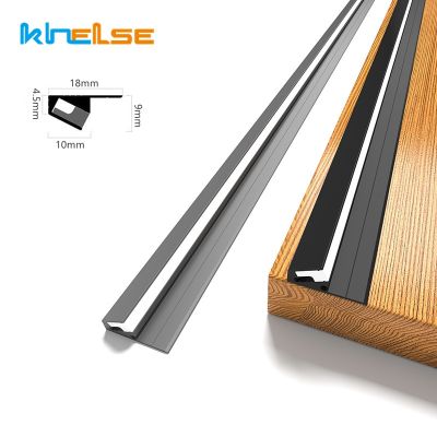 45 Degree Oblique LED Cabinet Light Surface Mounted Silicone Aluminum Profile Channel Bar Lamp Layer Shelf Linear Strip Light  by Hs2023