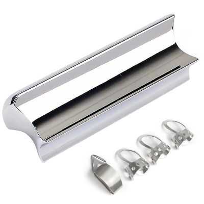 Stainless Steel Guitar Slide Tone Bar for Dobro, Lap Steel Guitar, Hawaiian Guitar, Electric Guitar Accessories