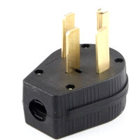 สีดำ UL 50A 250V 125V NEMA L14 50P L14 50R อุตสาหกรรม Twist Lock ปลั๊กไฟ4แผง Receptacle Connector ซ็อกเก็ตตัวเมียตัวผู้