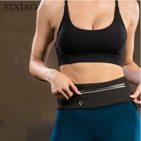 [Sell Well] BlackWaist Bag OutdoorJogging CyclingBelt Bag Men WomenHold PhoneFanny Pack