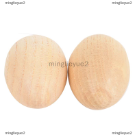 minglieyue2 2pcs เครื่องดนตรี Percussion เครื่องมือไข่ไม้หมุนจังหวะสั่นสำหรับเด็ก