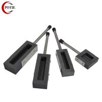 500g 1kg 2kg High Purity Graphite Crucible with Handle Gold Silver Melting Casting Mold Jeweler Jewelry Making Processing Tools