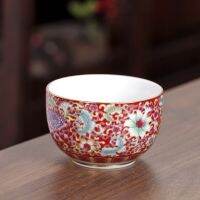 Tea bowl master cup large handmade retro bucket color tea cup single cup household goods tea cup ceramic tea cup