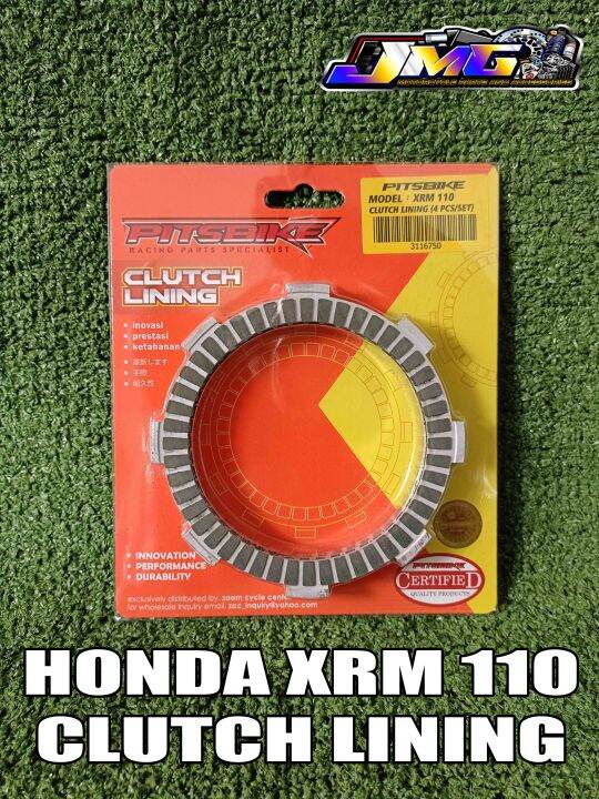 honda xrm 110 clutch lining price
