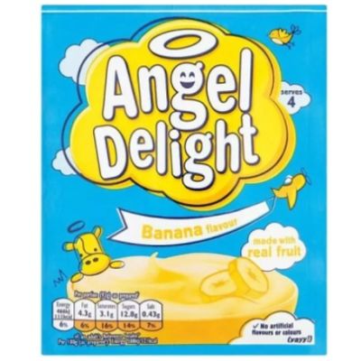 💎Import products💎 ผงทำขนมหวาน รสกลัวย Angel Delight Banana Flavour 59g