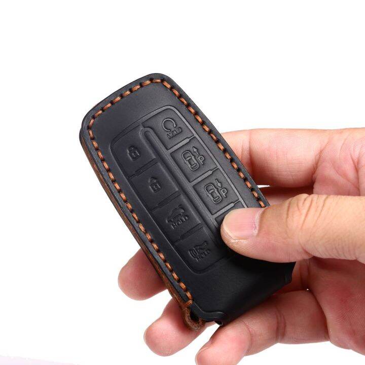 for-rohens-for-hyundai-genesis-8-button-g80-gv70-gv80-leather-car-key-case-cover-car-remote-key-holder-fob-shell-accessories