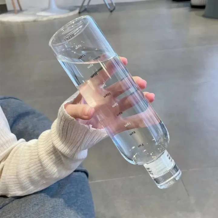 transparent-with-time-scale-creative-water-bottle-large-capacity-leakproof-dresistant-plastic-drink-cup-for-rising-travel-new