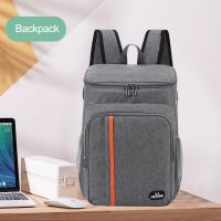 Thermal Backpack 18L Large Capacity Waterproof Picnic Refrigerator Lunch Bags for Student School Travel Backpacks 【AUG】