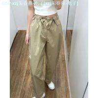 UNIQLO U 2023 Chun Xia Mens/Womens The Fitting Room/Sweethearts Outfit Of Tall Waist Leisure Pants Overalls 455481