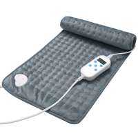 60*30cm Electric Heating Pad Auto Switch Off for Shoulder Abdomen Waist Back Pain Relief Warmer 3 Heat Controller Timer Control