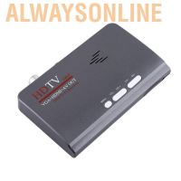 กล่องรับสัญญาณทีวีรีโมทคอนโทรลดิจิตอล alwaysonline hd 1080 p hdmi dvb - t 2 กับ vga port