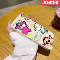 JIUMOO เคสสำหรับ Vivo V20 2020 V20 2021ลายการ์ตูนเครยอนชินชานเคสโทรศัพท์ดีไซน์ใหม่บางสร้างสรรค์ป้องกันขอบสี่เหลี่ยมเคสนิ่มเคสปลอกซิลิโคนกันกระแทก