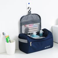 [NEW] FUDEAM Polyester Men Business Portable Storage Bag Toiletries Organizer Women Travel Cosmetic Bag Hanging Waterproof Wash Pouch