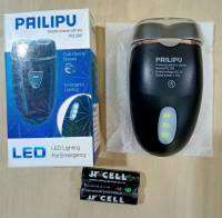 เครื่องโกนหนวดไฟฟ้า รุ่น PQ 206 /PAILIPU Electric shaver (แบตเตอรี่2A) 2 หัวตัด ,หัวตัดใช้น้ำล้างได้, แถมฟรีแบตเตอรี่ 2A 2 ก้อน ให้พร้อมใช้งาน