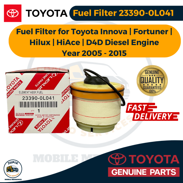 Toyota Fuel Filter for Innova Fortuner Hilux HiAce D4D Diesel