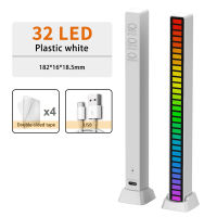 RGB LED Strip Light Music Sound Control Pickup Rhythm Lamp Backlight Night Lamp For Bar Car Atmosphere Lamp Home Decoration