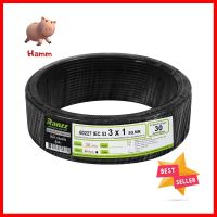 สายไฟ VCT IEC53 RANZZ 3x1ตร.มม. 30 ม. สีดำELECTRIC WIRE VCT IEC53 RANZZ 3X1SQ.MM 30M BLACK **สามารถออกใบกำกับภาษีได้ค่ะ**