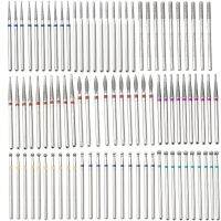 【hot】⊕■  10pcs/set Cuticle Pedicure Bit Set with 2.35mm Shank Nails Bits for Electric Polisher Accessories Tools
