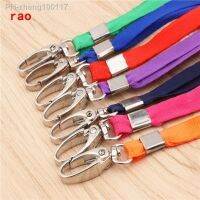 High Quality Variety of Colors Ribbon Lanyard Badge Holder Accessories Office Badge strap rope